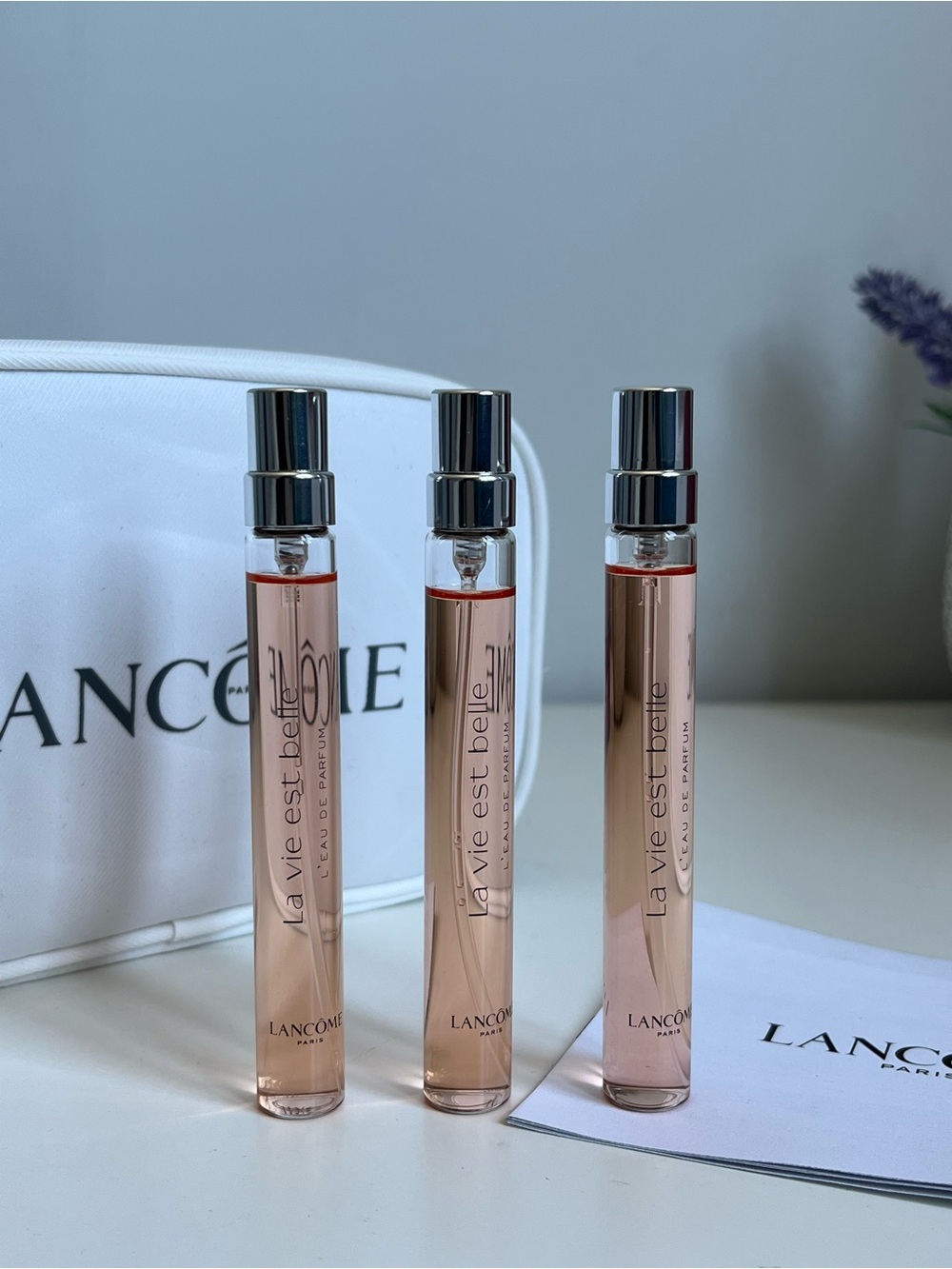 3/39$ New Lancôme La Vie Est Belle Rollerball Trio 10ml*3